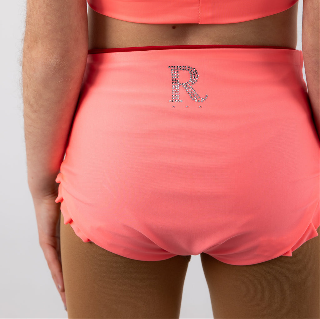 Culote Reversível Rosa/Vermelho