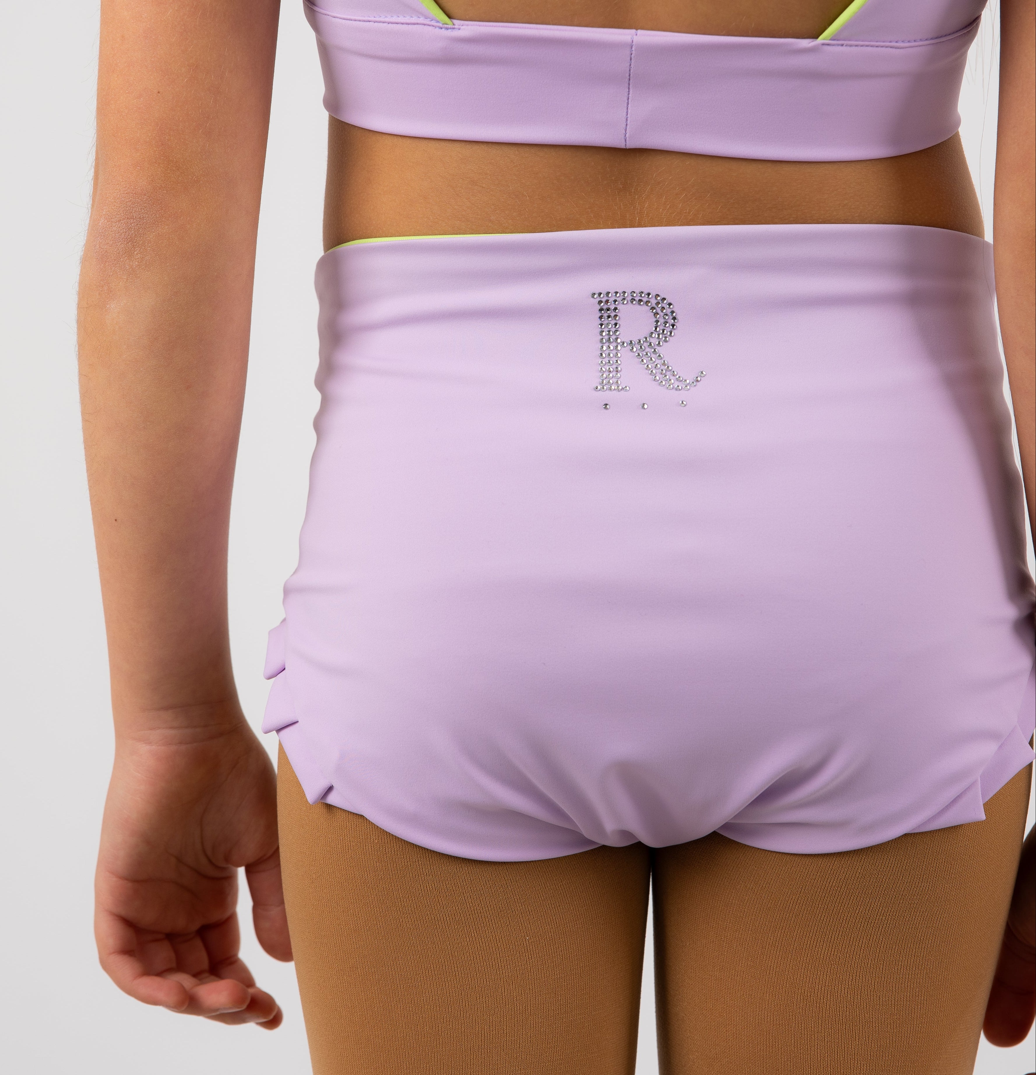 Culote  Reversível Lilás/Verde Lima