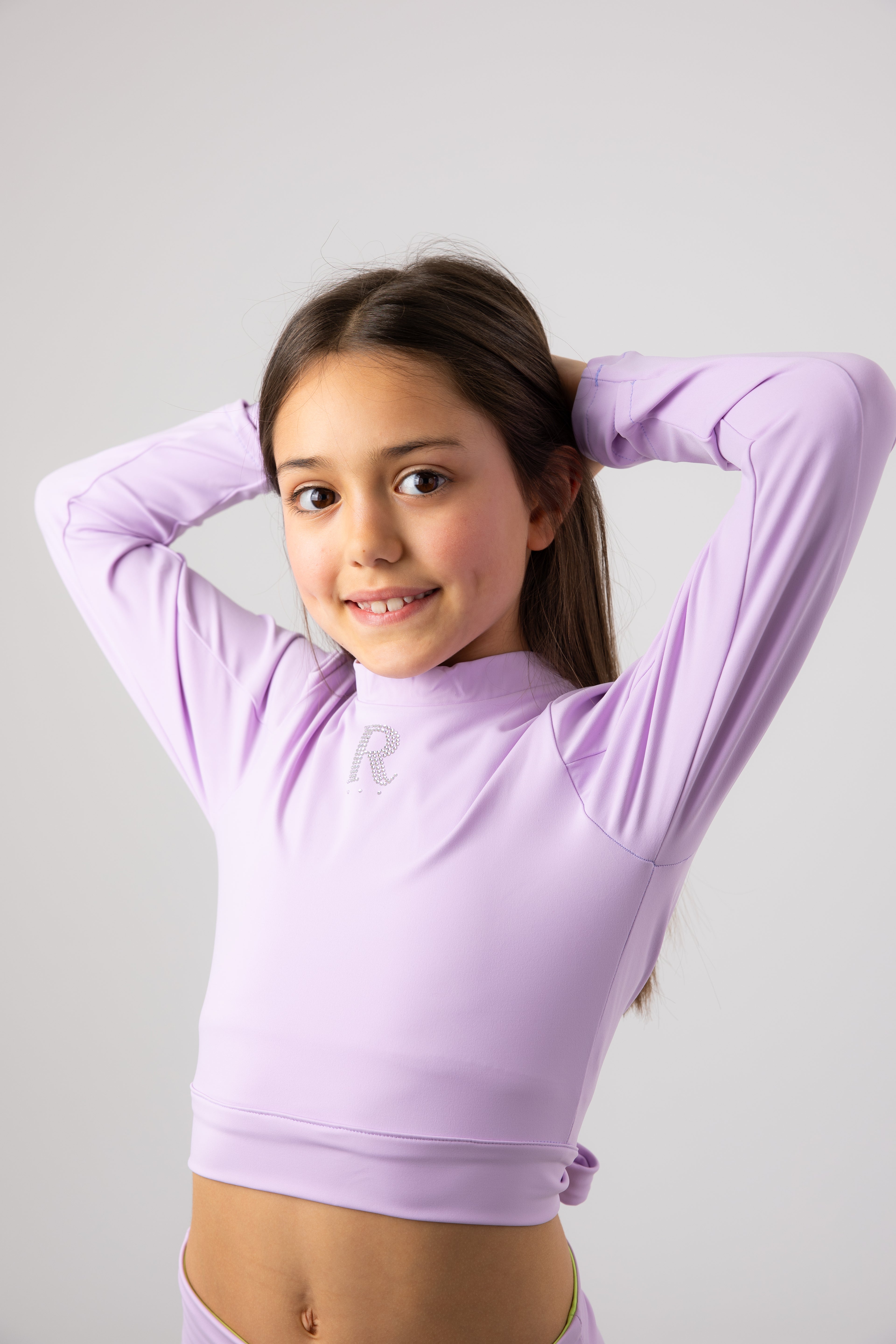 Camisola Cropped Lilás