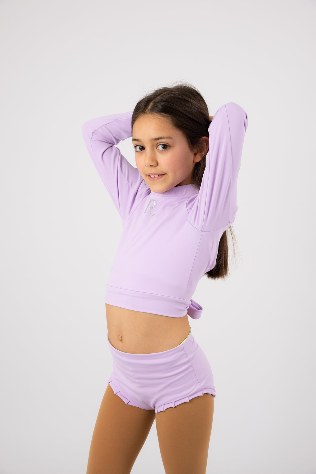 Camisola Cropped Lilás