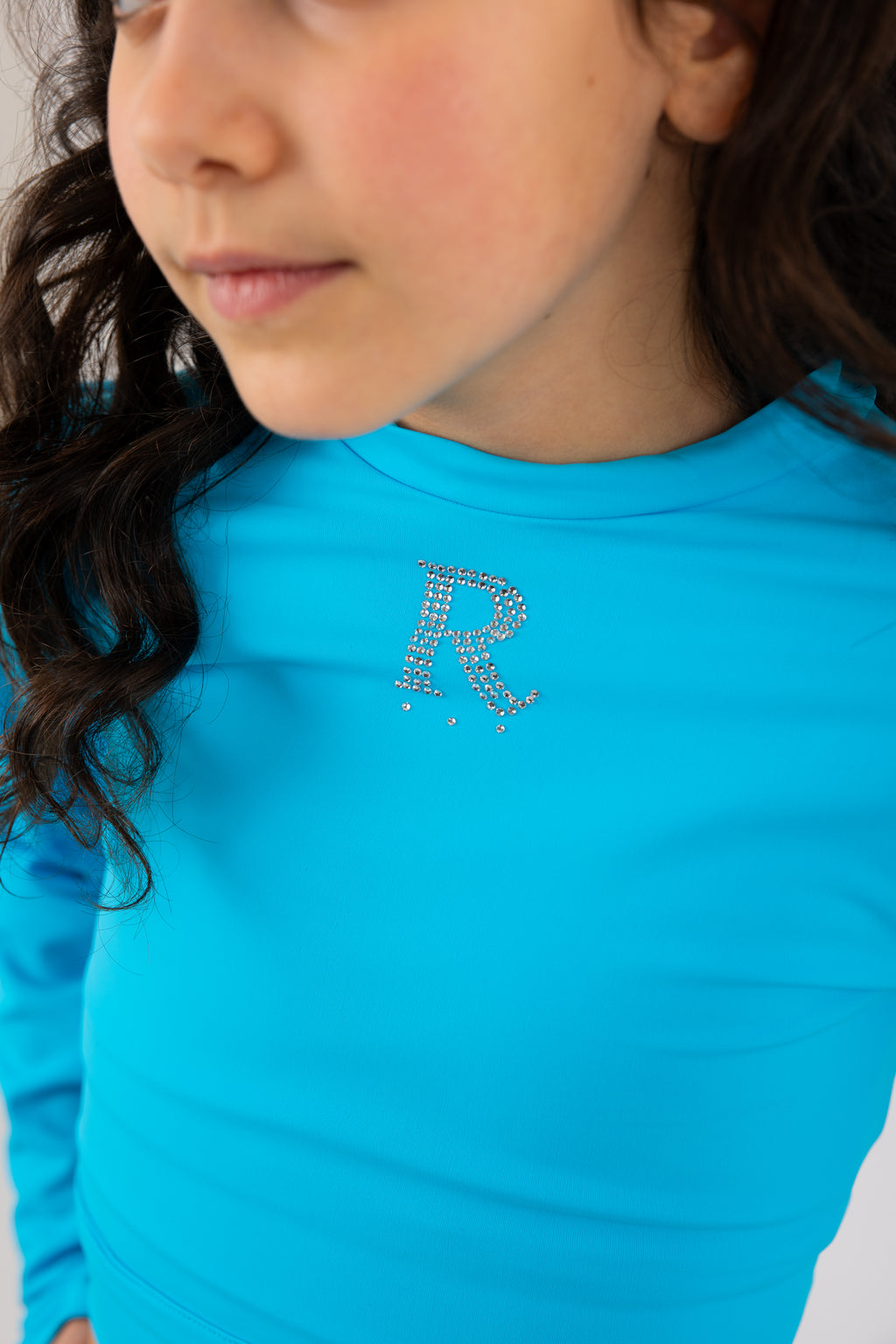 Camisola Cropped Azul