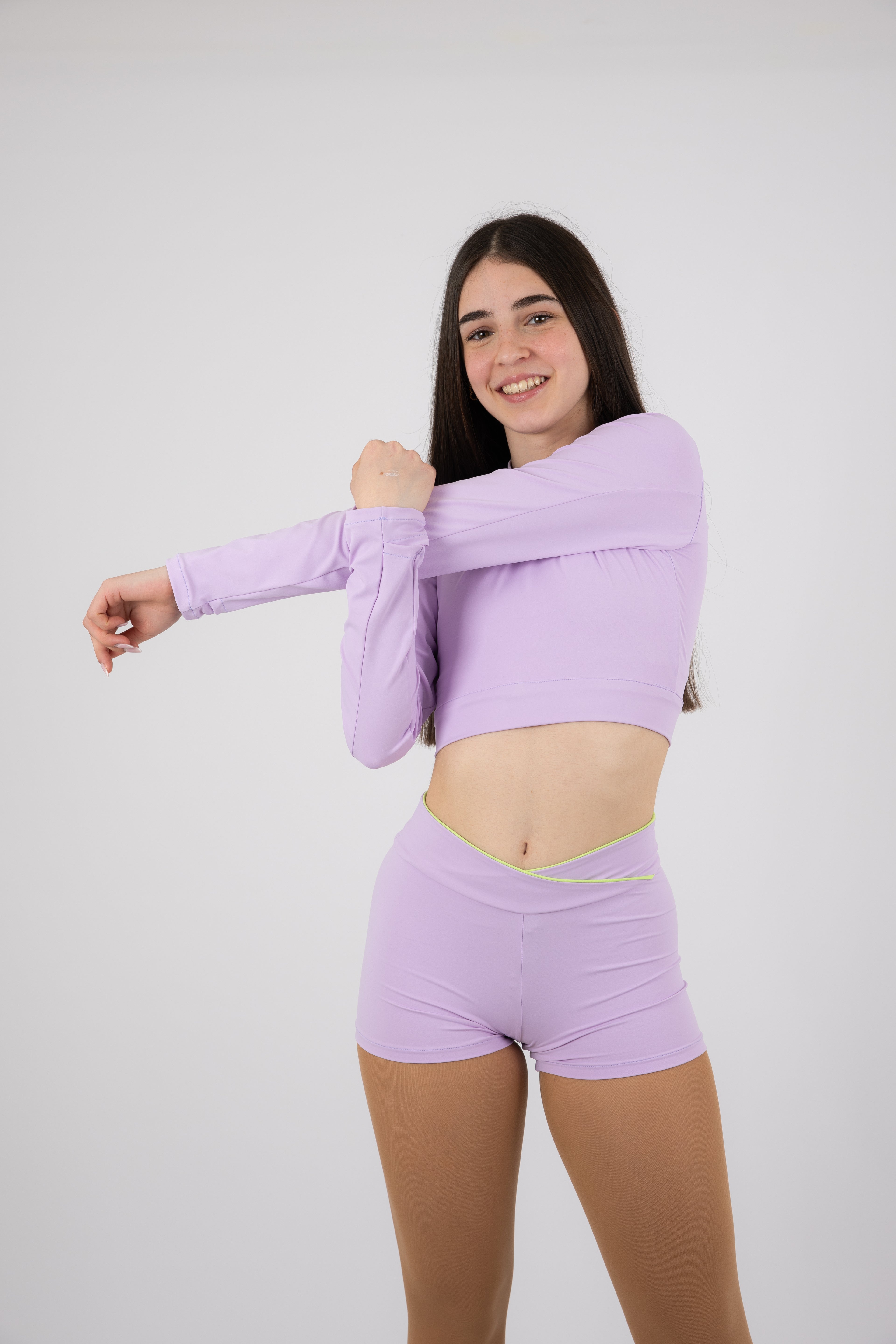 Calções Lilás Adulto